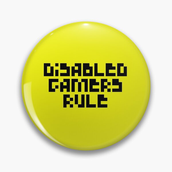 Item preview, Disabled Gamers Rule designed and sold by headtrackerart.