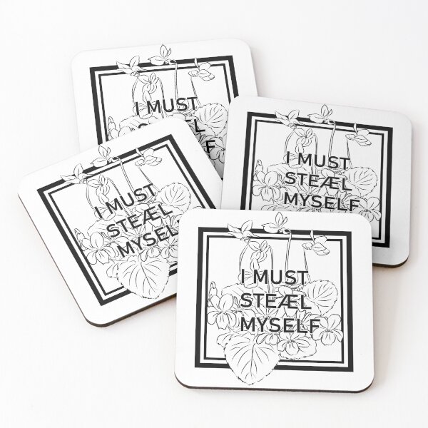 Item preview, Ashe Duran / Ubert Battle Quote and Violets designed and sold by naidaprimera.