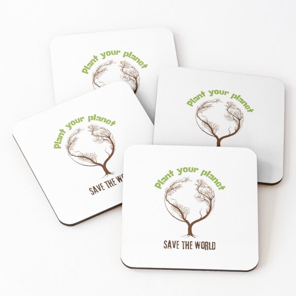 Item preview, Plant your planet save the world designed and sold by PawPixShop.