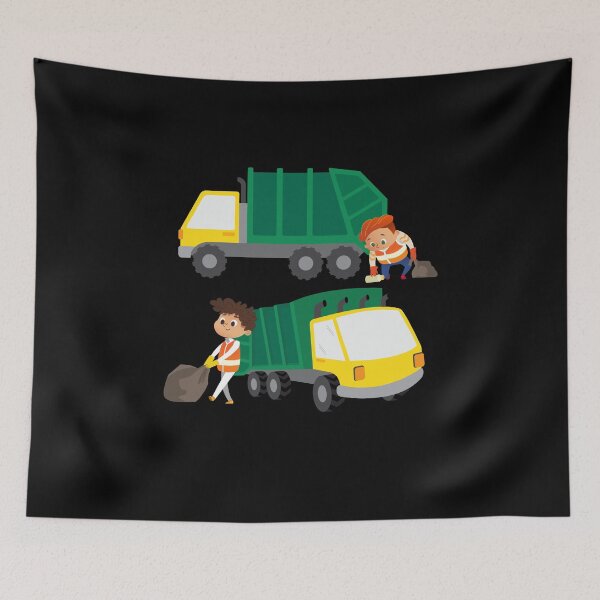 Item preview, Garbage Collection Car Children Boys Girls designed and sold by MooonTees.