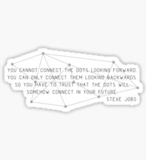 Steve Jobs Quote Sticker