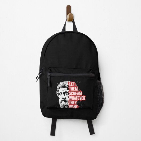 Item preview, Let Them Scream Whatever They Want Stoicism Philosopher King Marcus Aurelius Quote designed and sold by zeno27.