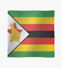 Simbabwe Flagge Tuch