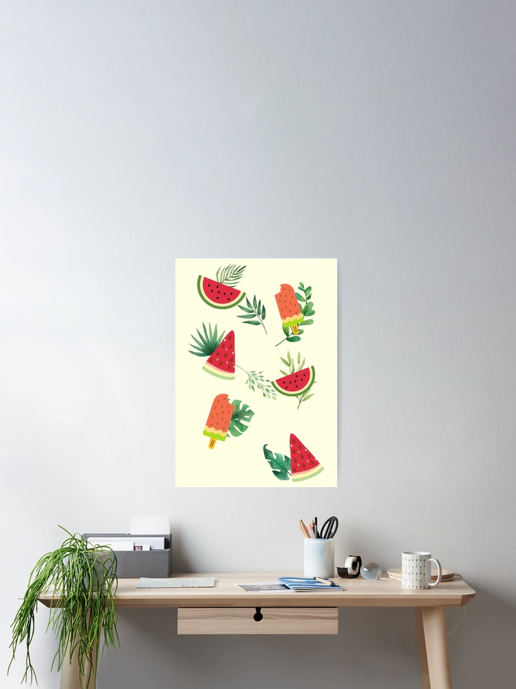 Thumbnail 2 of 3, Poster, Watermelon designed and sold by Nini's Designs.
