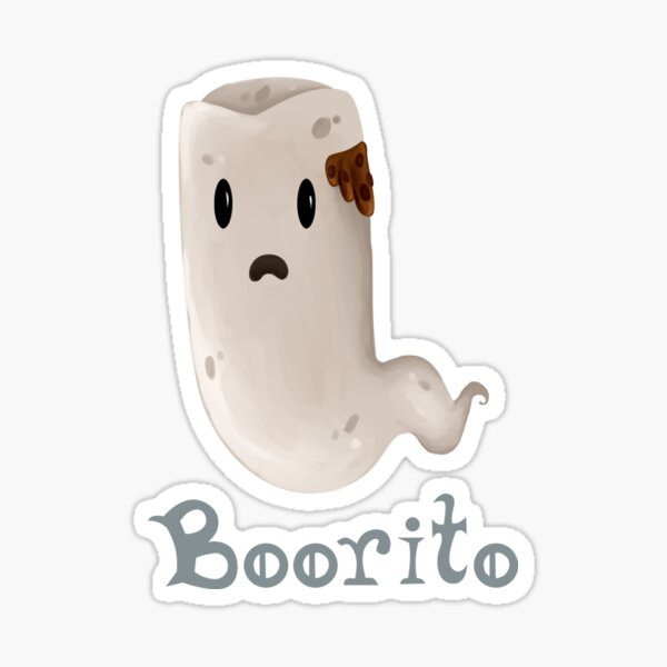 Boorito Sticker