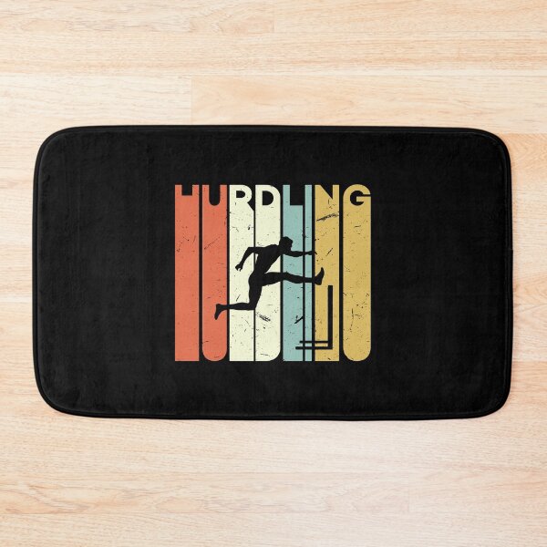 Item preview, Vintage Retro Hurdling Silhouette For Sport Lover designed and sold by Scratches Tees.