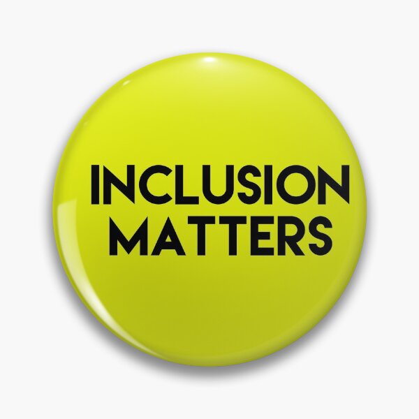 Item preview, Inclusion Matters designed and sold by headtrackerart.