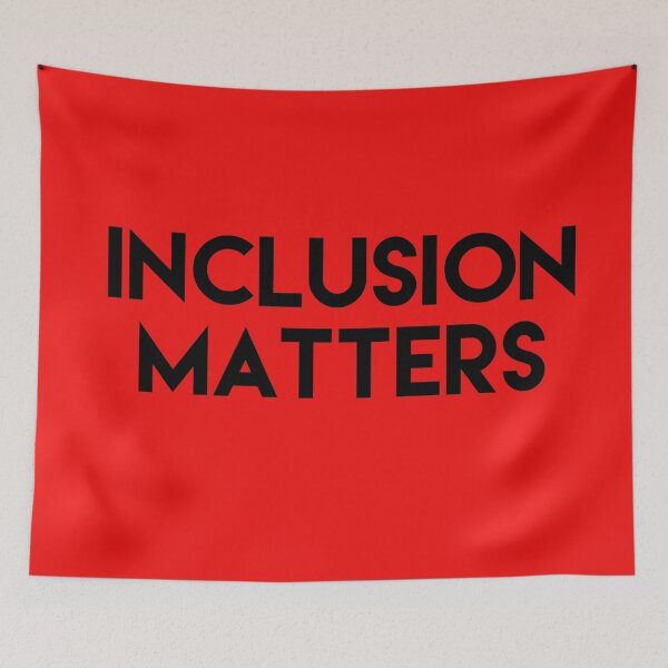 Item preview, Inclusion Matters designed and sold by headtrackerart.