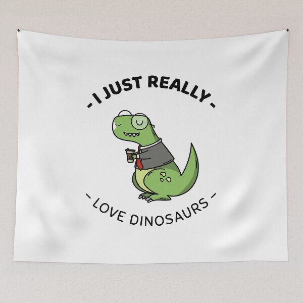 Item preview, I Just Really Love Dinosaurs - Dino Lover designed and sold by jacks-tees.