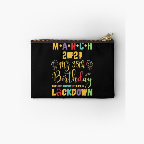 Item preview, March 35th Birthday The One Where It Was In Lockdown 2021 designed and sold by amchtakkosa1.