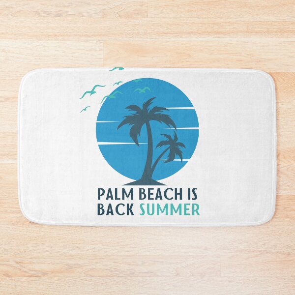 Item preview, Palm Beach Is Back Summer, Beach Time, Summer Holiday designed and sold by Airmilly Store.