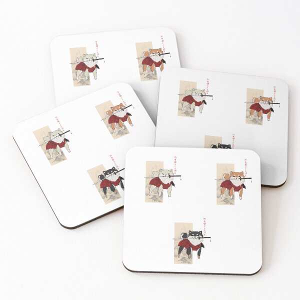 Item preview, Samurai Shiba Sticker Pack designed and sold by Alice Cheng.