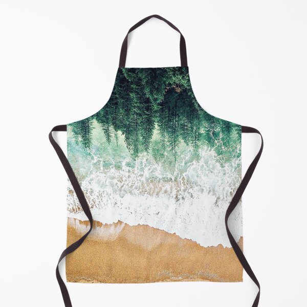 Item preview, Aerial Ocean & Forest Art designed and sold by pradeep kumar chauhan.