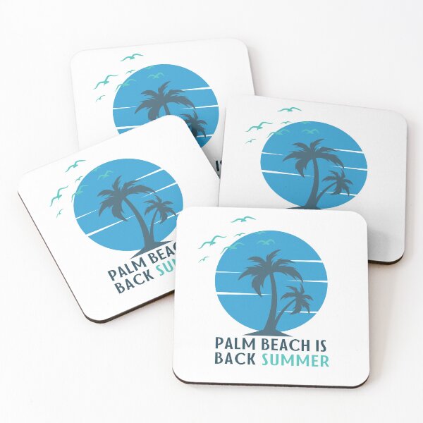 Item preview, Palm Beach Is Back Summer, Beach Time, Summer Holiday designed and sold by Airmilly Store.
