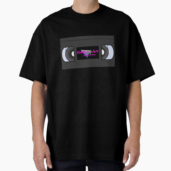 VHS: Carrie and Jess Save the Universe! Oversized T-Shirt