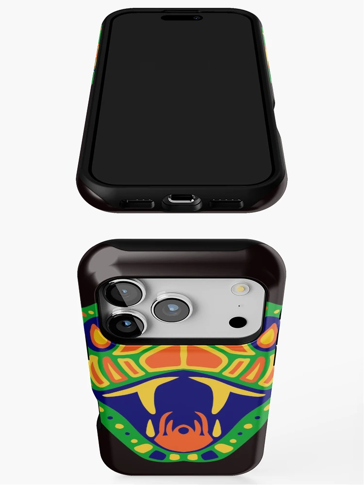 Thumbnail 3 of 4, iPhone Case, Bright python designed and sold by shane62.