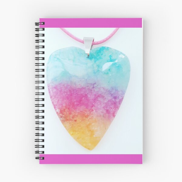 Item preview, Rainbow heart pendant designed and sold by Emma  Amies.