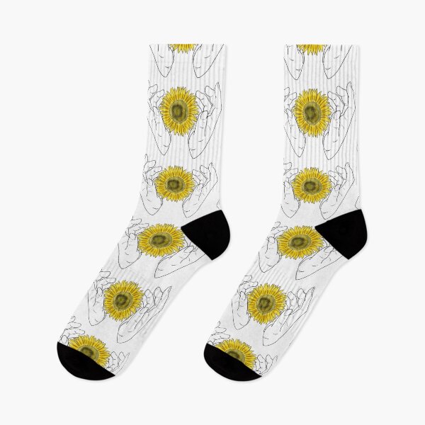 Item preview, Sunflower floating in Hands Design designed and sold by Iljira.