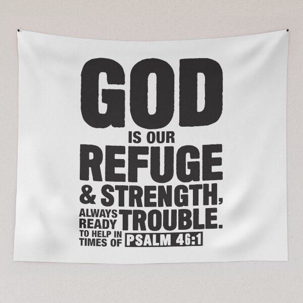 Item preview, Psalm 46:1 designed and sold by plushism.