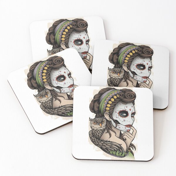 Item preview, carnival beauty with owl  designed and sold by Moueddene.