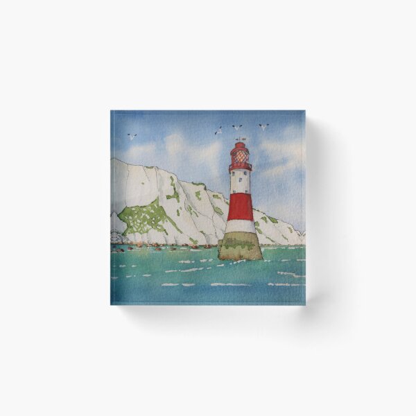 Item preview, Beachy Head and Beachy Head Lighthouse. designed and sold by John Ray.