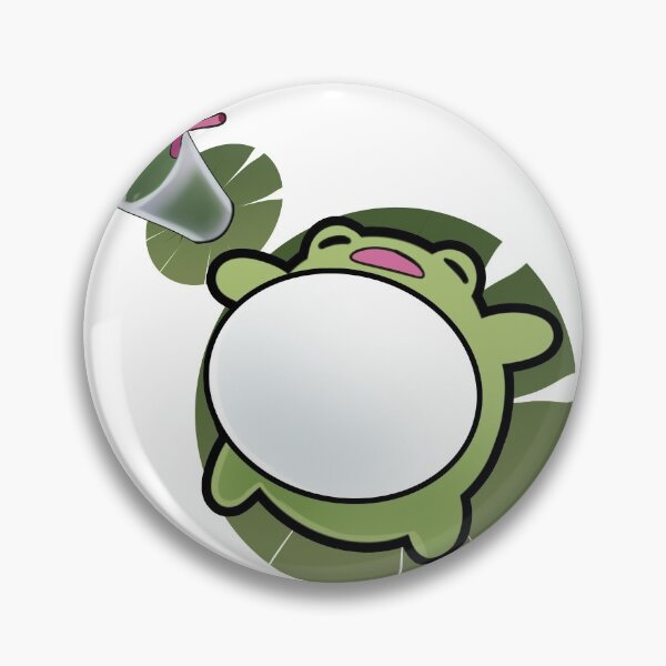 Item preview, Snoozy frog on a lily pad designed and sold by Monstralgam.