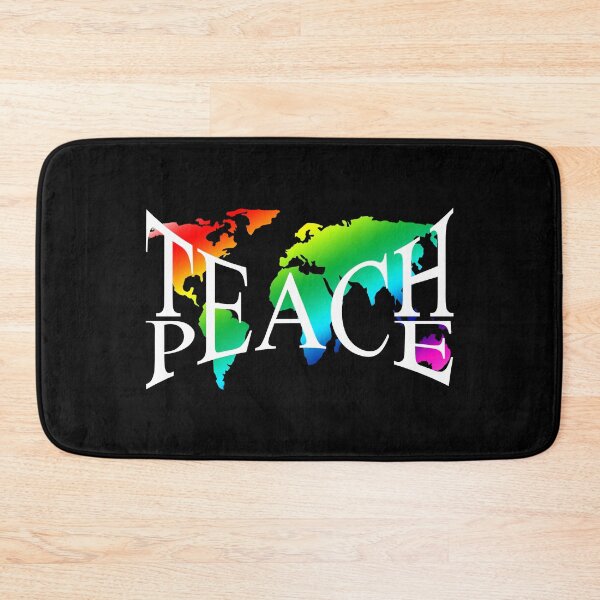 Item preview, Teach Peace I Earth Peace Sign Hippie designed and sold by Amazing Designs.