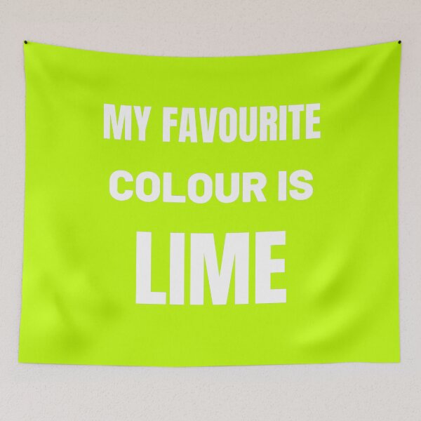 Item preview, My favourite colour is Lime designed and sold by fev-rocks.