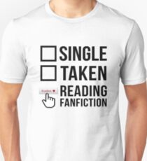 Camiseta unisex Fanfiction Reader - Estado de relación