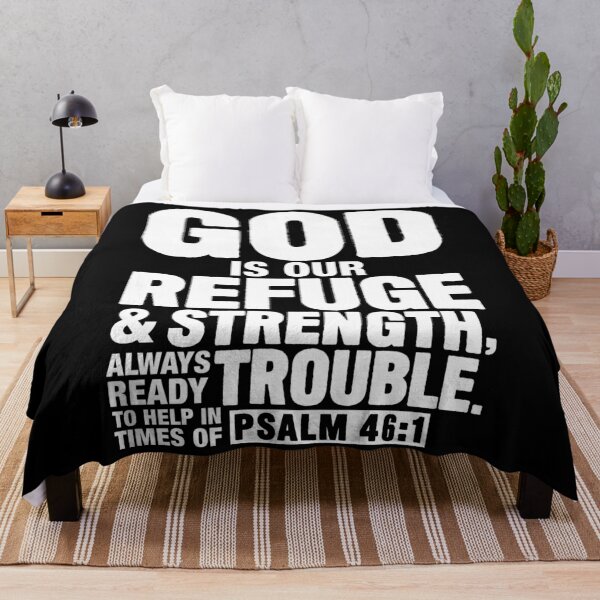 Item preview, Psalm 46:1 designed and sold by plushism.