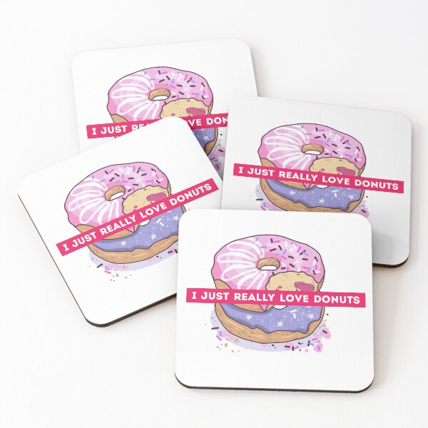Item preview, I Just Really Love Donuts designed and sold by Harsh Giri.