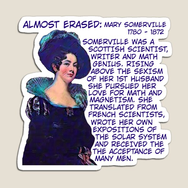 Aperçu de l'œuvre Mary Somerville - Scientifique écossaise, écrivaine et Polymathe créée et vendue par couragetoday.