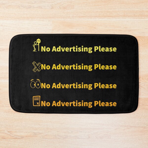 Item preview, No Advertising Please - Yellow Pack designed and sold by Advforester.