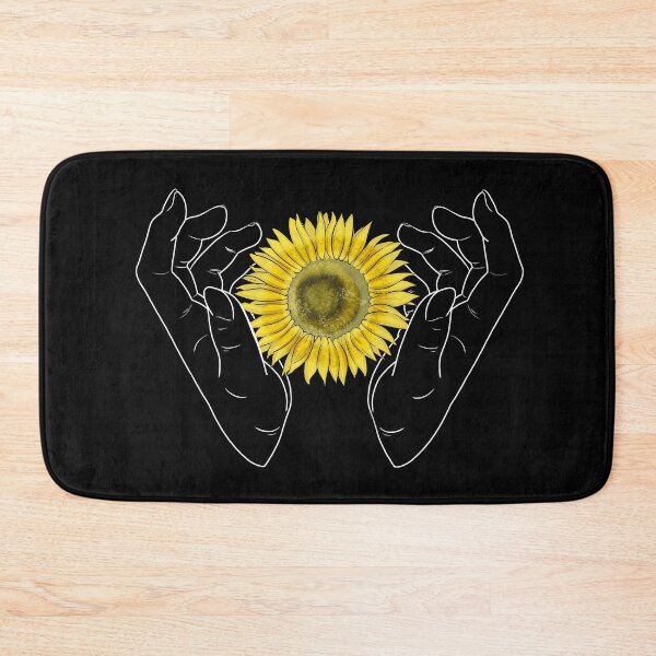 Item preview, Sunflower floating in Hands Design designed and sold by Iljira.
