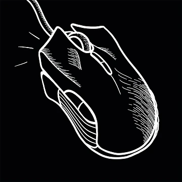 Artwork thumbnail, Computer Mouse by Ragpamuffin