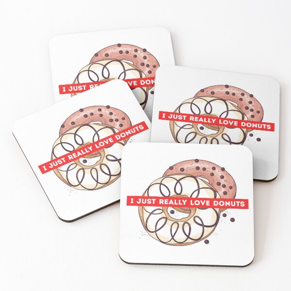 Item preview, I Just Really Love Donuts designed and sold by Harsh Giri.