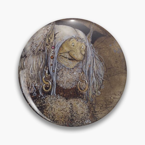 Item preview, Illustration from 'The boy who never was afraid' - John Bauer  designed and sold by LemonbatStudio.