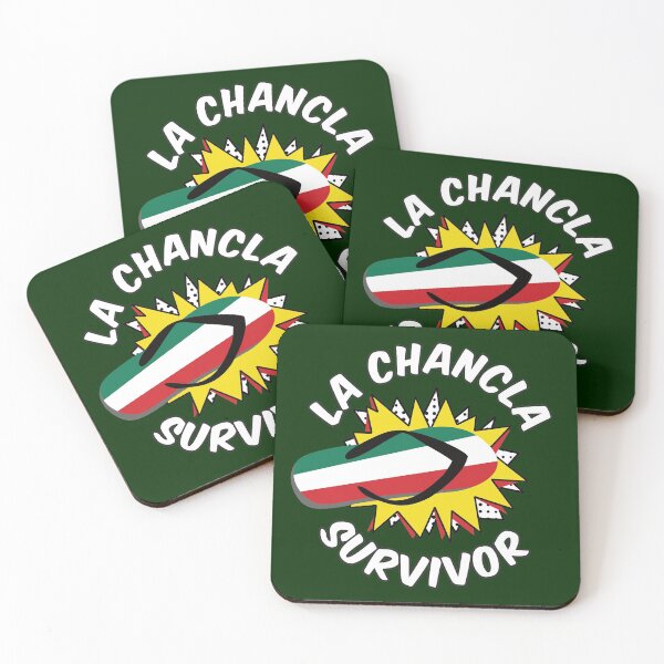 Item preview, "La Chancla" Survivor funny designed and sold by Happy Puppy Print On Demand.