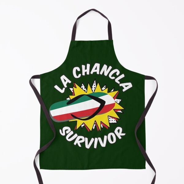 Item preview, "La Chancla" Survivor funny designed and sold by Happy Puppy Print On Demand.