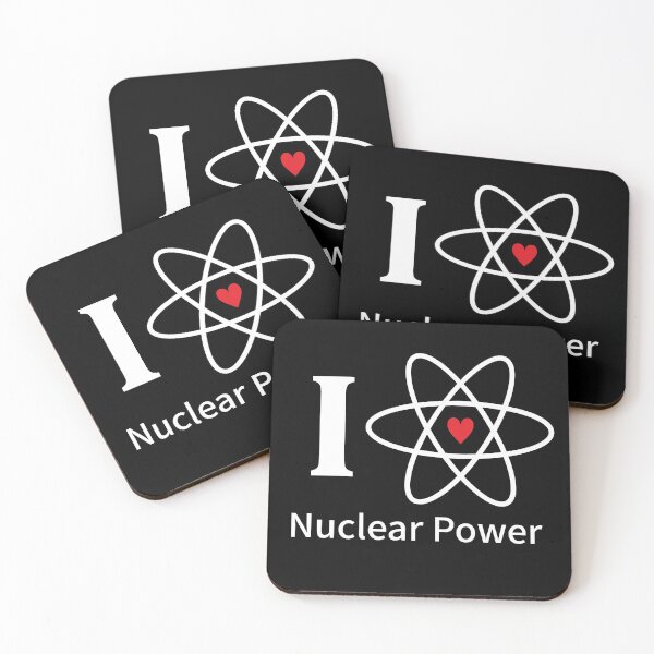 Item preview, "I LOVE NUCLEAR POWER" designed and sold by Decamegashop.
