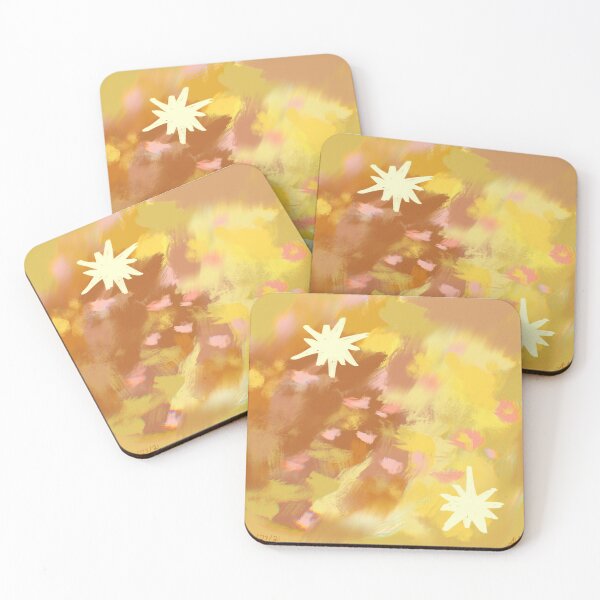 Item preview, Pink and Green Abstract Flowers Illustration   designed and sold by abigail-hempell.