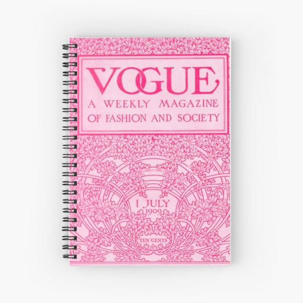 FASHION AND SOCIETY 1909 Spiral Notebook