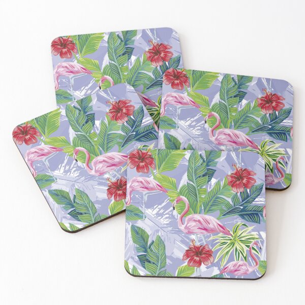 Item preview, Flamingo Tropico Leaves designed and sold by mischellero.