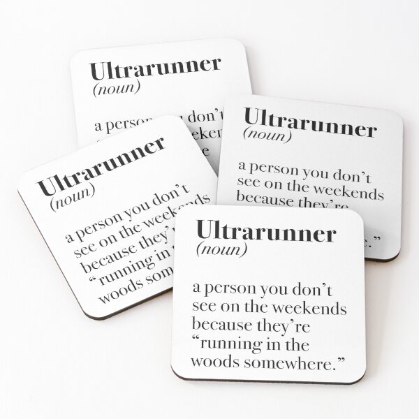 Item preview, Ultra Runner Sarcastic Definition Text designed and sold by rkmountains.