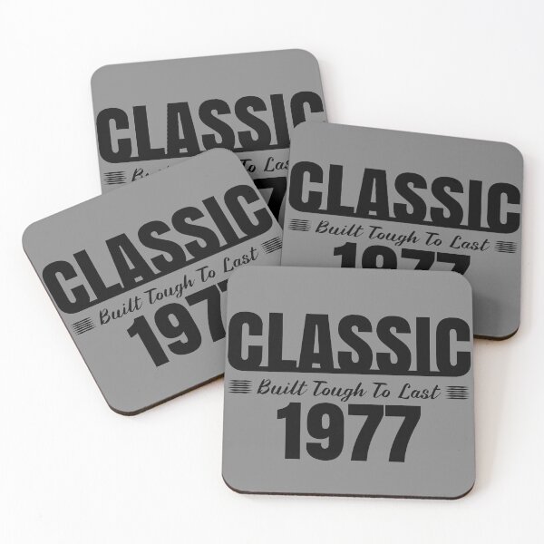 Item preview, Classic 1977 Built Tough To Last Birthday, Car Truck Automotive Year  designed and sold by CharJens.