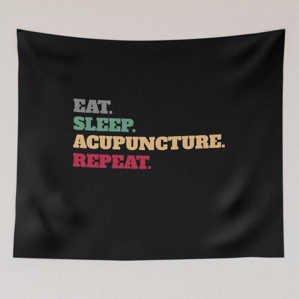 Item preview, Funny Eat Sleep Acupuncture Repeat designed and sold by Salvadax.