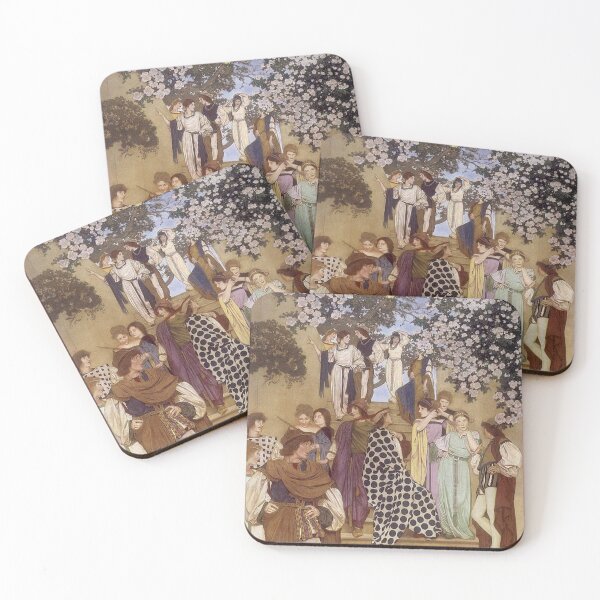 Item preview, Maxfield Parrish. A Florentine Fete (other) designed and sold by likiska.