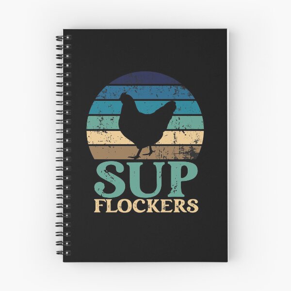Item preview, Sup Flockers Chicken Lover Funny Distressed Vintage  designed and sold by 1stAmendMerch.