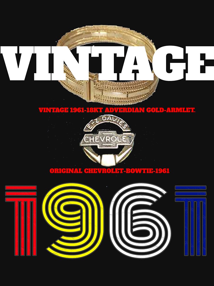 Thumbnail 7 of 7, Classic T-Shirt, Vintage-1961. designed and sold by ravitiku.