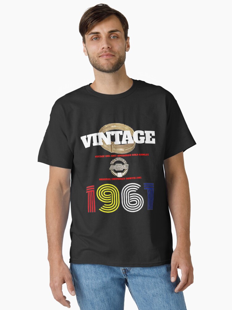 Thumbnail 1 of 7, Classic T-Shirt, Vintage-1961. designed and sold by ravitiku.